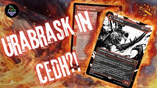 Is Urabrask a CEDH Commander Urabrask CEDH Deck Tech  March of the Machine [upl. by Anilec]