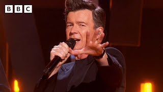 Never Gonna Give You Up  Rick Astley Rocks New Years Eve  BBC [upl. by Kyd]