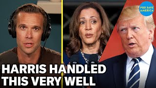 Kamala Harris Gives GREAT Response To Donald Trumps Insane NAJB Interview [upl. by Cornel364]