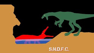 SNDFC Coloradisaurus Vs Smilosuchus [upl. by Venn800]