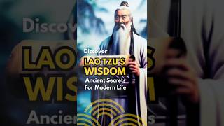 Discover Lao Tzus Wisdom Ancient Secrets for Modern Life shorts [upl. by Ivz]