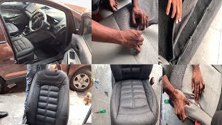 Ford Ecosport In Hyderabad  Full Bucket Seat Covers For Ecosport  Ecosport Seat Covers [upl. by Nolyag]