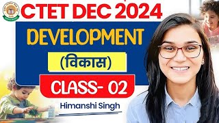 CTET December 2024 CDP Class 02 by Himanshi Singh ctetexam ctet [upl. by Rob]