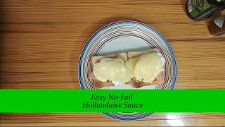 How to Make NoFail Hollandaise Sauce  Toms Food Factory [upl. by Genny723]