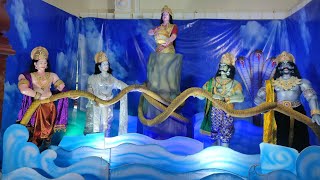 Samudra Manthan hinduism hindumythology vishnupuran kurmavatar mahalaxmi goanculture goaindia [upl. by Nairam]