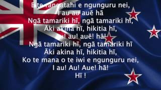 New Zealand National Anthem Haka Version [upl. by Ateekan957]