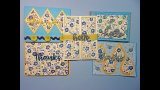 Making Background Patterned Paper w Peg Stamps And So Many Uses [upl. by Wasserman181]