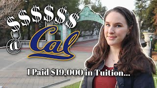 HOW MUCH DOES UC BERKELEY COST  Talking deets about affording UC Berkeley  how I pay for college [upl. by Nele]