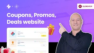 How to make Coupons Promos Deals website in Elementor with PopUp  Affiliate Deals  WordPress [upl. by Sand]