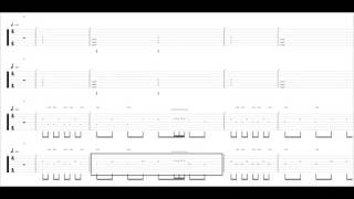 Arkadia  BABYMETAL guitar tab score [upl. by Atsyrk]