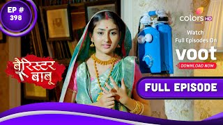 Barrister Babu  बैरिस्टर बाबू  Episode 398  28 October 2021 [upl. by Triny101]