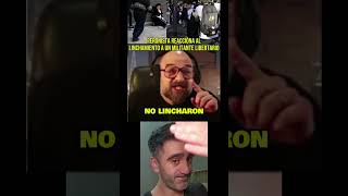 PERONISTA REACCIONA AL LINCHAMIENTO DE MILITANTES LIBERTARIOS [upl. by Anerda]