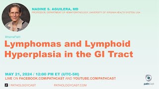 HEMEPATH Lymphomas and Lymphoid Hyperplasia in the GI Tract [upl. by Imas]