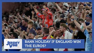 Should we get a bank holiday if England win the Euros Feat Carlton Cole  Jeremy Vine [upl. by Blake131]