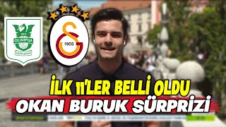 Olimpija Ljubljana  Galatasaray Maçı Öncesi İlk 11ler Belli Oldu  l Son Gelişmeler [upl. by Frisse530]