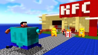 I WANT KFC CHALLENGE  Minecraft animation [upl. by Knight]