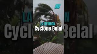 🇷🇪🇫🇷 Alerte violette à La Réunion  Cyclone Belal approche avec vents à 200 kmh [upl. by Llecrup]