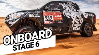 ONBOARD STAGE 6  Dakar 2020  Benediktas Vanagas [upl. by Hartzell]