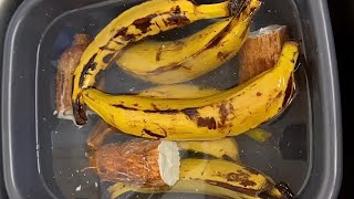 ASTUCE POUR CONSERVER LA BANANE PLANTAIN MURE [upl. by Aiciles]