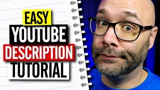 YouTube Description Tutorial and Template [upl. by Simonette]