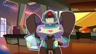 Transformers Animated Dating Sim quotRest and Repairquot Longarms Office Dub [upl. by Suitangi]