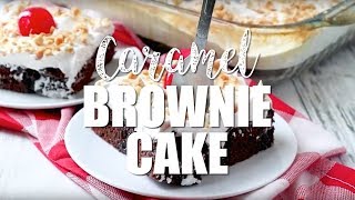 How to make Caramel Brownie Cake [upl. by Harolda]