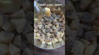 Szybki obiad z pieczonymi ziemniaczkami gotowanie cooking [upl. by Aicilehp]