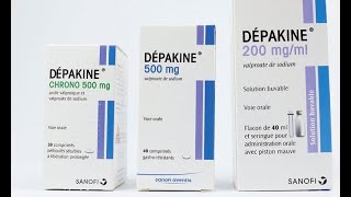 ما هو علاج ديباكين كورونو DEPAKINE CHRONO 500 وفيم يستخدم ؟ [upl. by Bal]