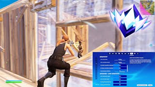 Unreal Ranked Mechanics 🧩 🎮  The BEST Chapter 5 Controller Fortnite Settings PS5XBOXPC [upl. by Porty]