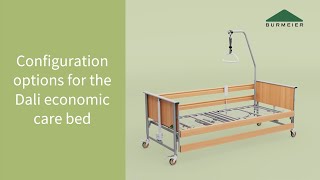 Dali economic care bed  Configuration options  Burmeier [upl. by Manbahs]