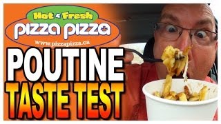 Pizza Pizza 🍕 Poutine taste test [upl. by Lienad]