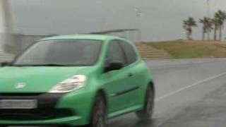 New Renault Clio Renault Sport Driving 2009 [upl. by Neryt]