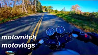 FREE money not really  RE GT650 in New England  Scenic cafe racer ride  ep 158 [upl. by Odiug619]