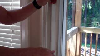 How to Quieten Those Noisy Blinds on a Door 323 [upl. by Nwadrebma]