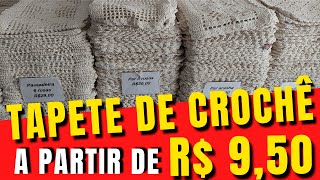 FÁBRICA DE CROCHET TAPETE POR R 950  BRÁS SP [upl. by Adara155]