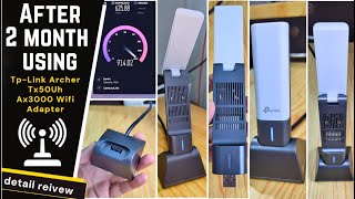 After 2 Month Using  TpLink Archer Tx50Uh Ax3000 High Gain Wireless USB Adapter Detail Review [upl. by Cordier827]