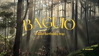 a solo birthday trip to baguio 🌲 [upl. by Naihtsirc]