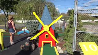 ⛳Windmill on the Vitense Golfland Miniature Golf Course [upl. by Snook]