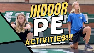 Indoor Classroom Workout Elementary PE Dynamic Exercises [upl. by Nolie]