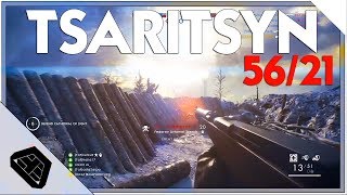 FEDOROV AVTOMAT TRENCH 5621 Round on Tsaritsyn MVP  Battlefield 1 [upl. by Samal]