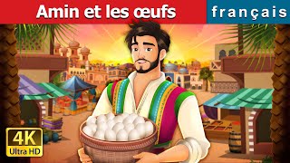 Amin et les œufs  Amin and the Eggs in French  FrenchFairyTales [upl. by Eizzik555]