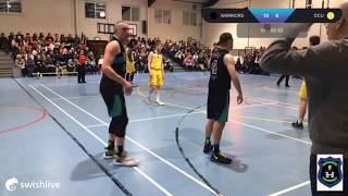 Garveys Tralee Warriors Vs DCU Home In Castleisland 18012020 MSL [upl. by Llennyl]