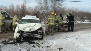 Fatal 2 car accident Elmwood Drive  Moncton [upl. by O'Donnell]