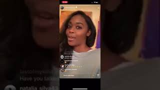 121919 Nafessa Williams Ig Live 3 [upl. by Etiam]