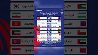 تصفيات كأس العالم 2026 جدول مبارايات 10102024  فلسطين VS العراق جولة نارية كاسالعالم 🔥 [upl. by Anoy642]