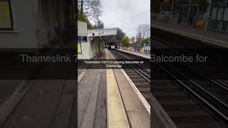 Thameslink 700 112 passing balcombe for Cambridge from Brighton [upl. by Chicoine]