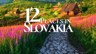 10 Most Beautiful Places to Visit in Slovakia 4K 🇸🇰  Slovakia Travel Guide [upl. by Conny]