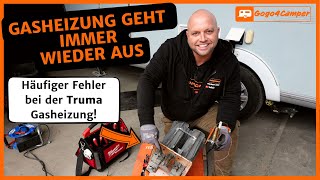 Truma Gasheizung beim Wohnwagen geht immer aus  zündet nicht mehr  Wechsel des Zündventil  DIY [upl. by Acnaib]