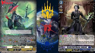 Dragheart Luard vs Direful Doll Master Androld Cardfight Vanguard Weekly Locals Finals [upl. by Kucik986]