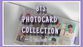 BTS Photocard Collection ✨ September 2023 4 Binders [upl. by Ardnazil]